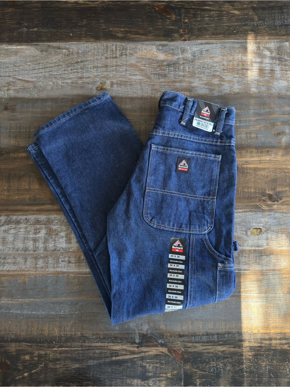 Men’s Bulwark FR Blue Jeans